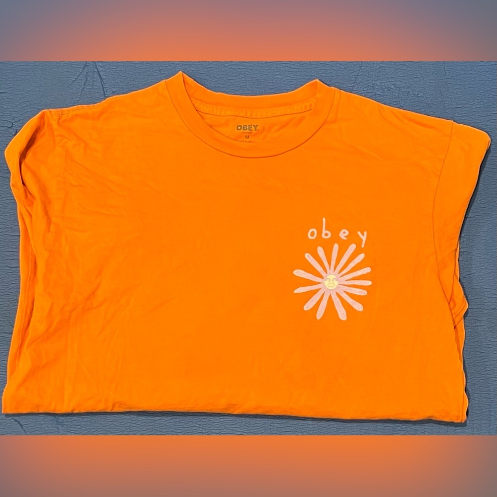 Obey Organic Flower Graphic Tee